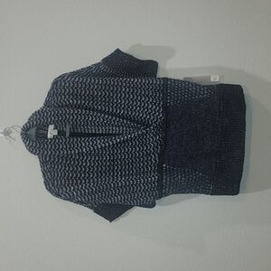 Curio Anthropologie Kimona Sweater Blue
